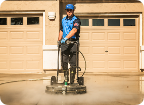 Man Surface Cleaning
